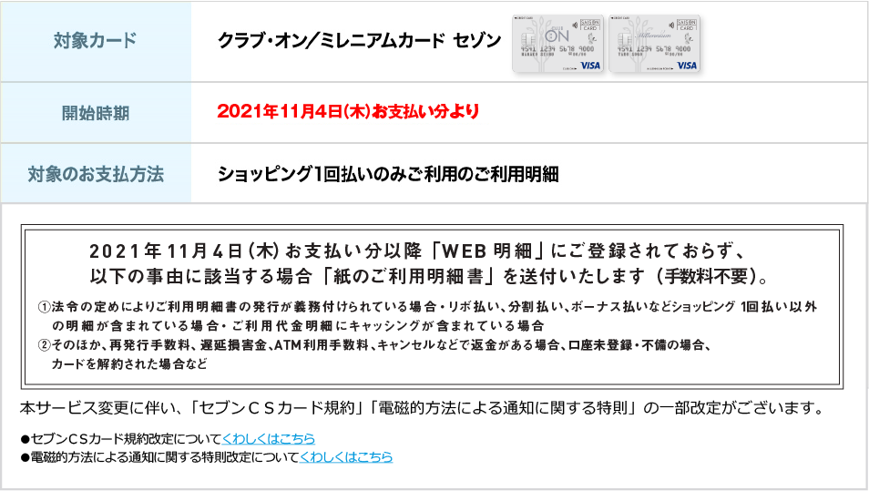 2021年11月4日お支払い分以降のご利用明細ご確認方法