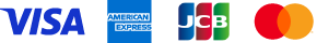 [VISA][Americanexpress][JCB][Mastercard]