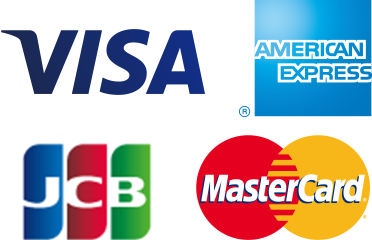 Visa,AMERICAN EXPRESS,JCB,MasterCard