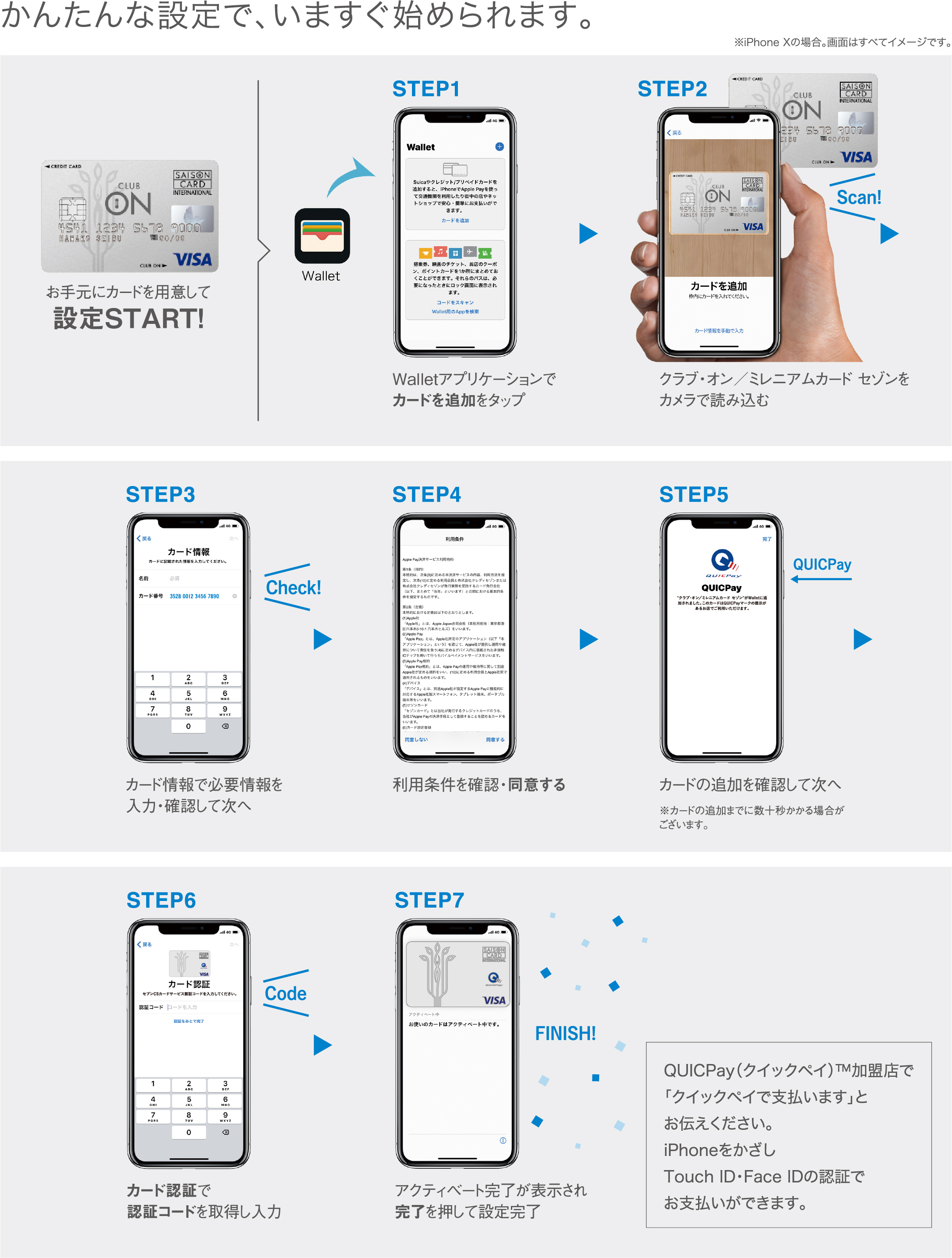 iPhoneの設定方法