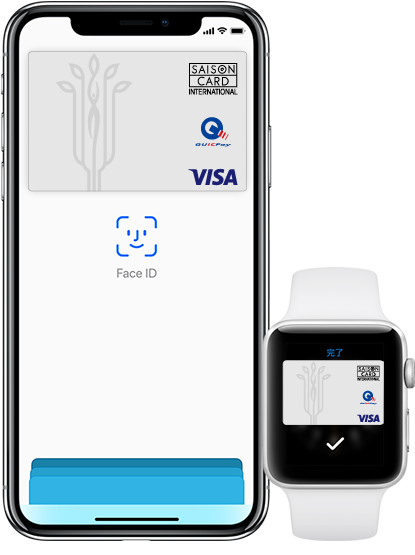 永久不滅の未来をかざせ。　クラブ・オン／ミレニアムカード セゾンとApple Pay、はじまる。